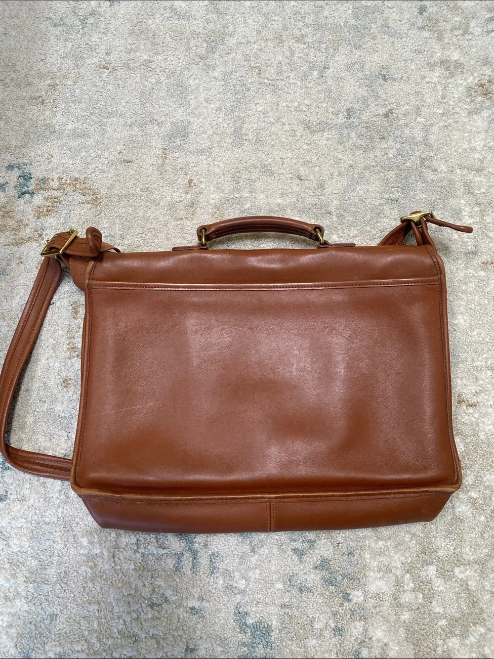 Vintage 1990s Coach Metropolitan Messenger Briefcase